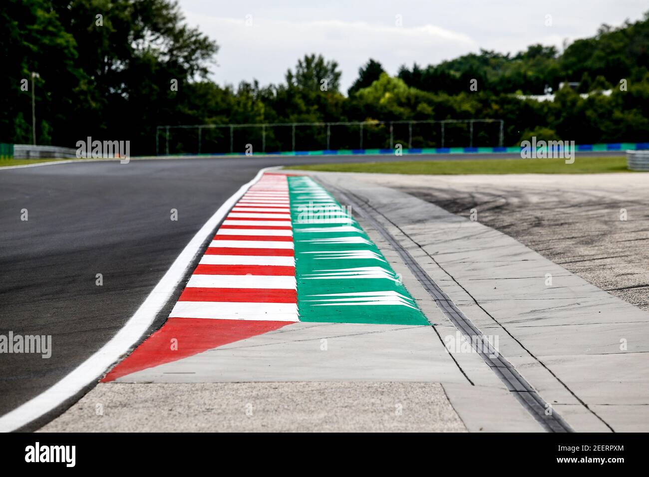 Pista di illustrazione, pista, durante la Formula 1 Aramco Magyar Nagydij 2020, Gran Premio d'Ungheria dal 17 al 19 luglio 2020 sull'Hungaroring, a Budapest, Ungheria - Foto DPPI Foto Stock