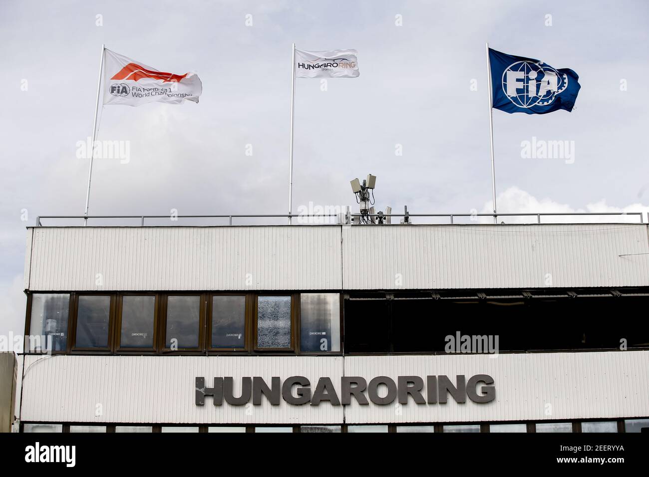 Illustrazione durante la Formula 1 Aramco Magyar Nagydij 2020, Gran Premio d'Ungheria dal 17 al 19 luglio 2020 sull'Hungaroring, a Budapest, Ungheria - Foto DPPI Foto Stock