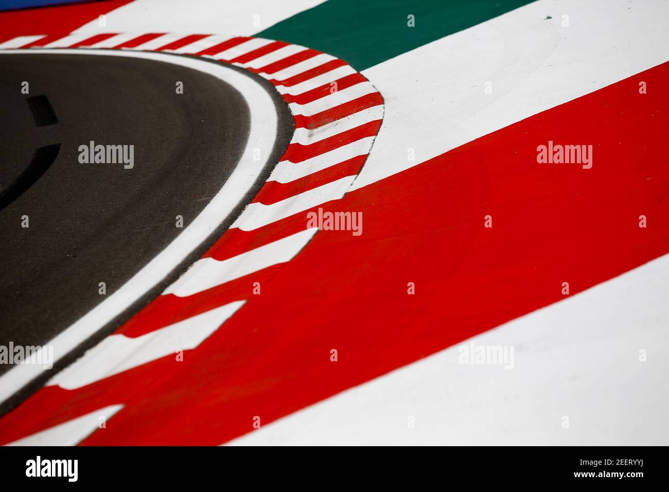 Pista di illustrazione, pista, durante la Formula 1 Aramco Magyar Nagydij 2020, Gran Premio d'Ungheria dal 17 al 19 luglio 2020 sull'Hungaroring, a Budapest, Ungheria - Foto DPPI Foto Stock