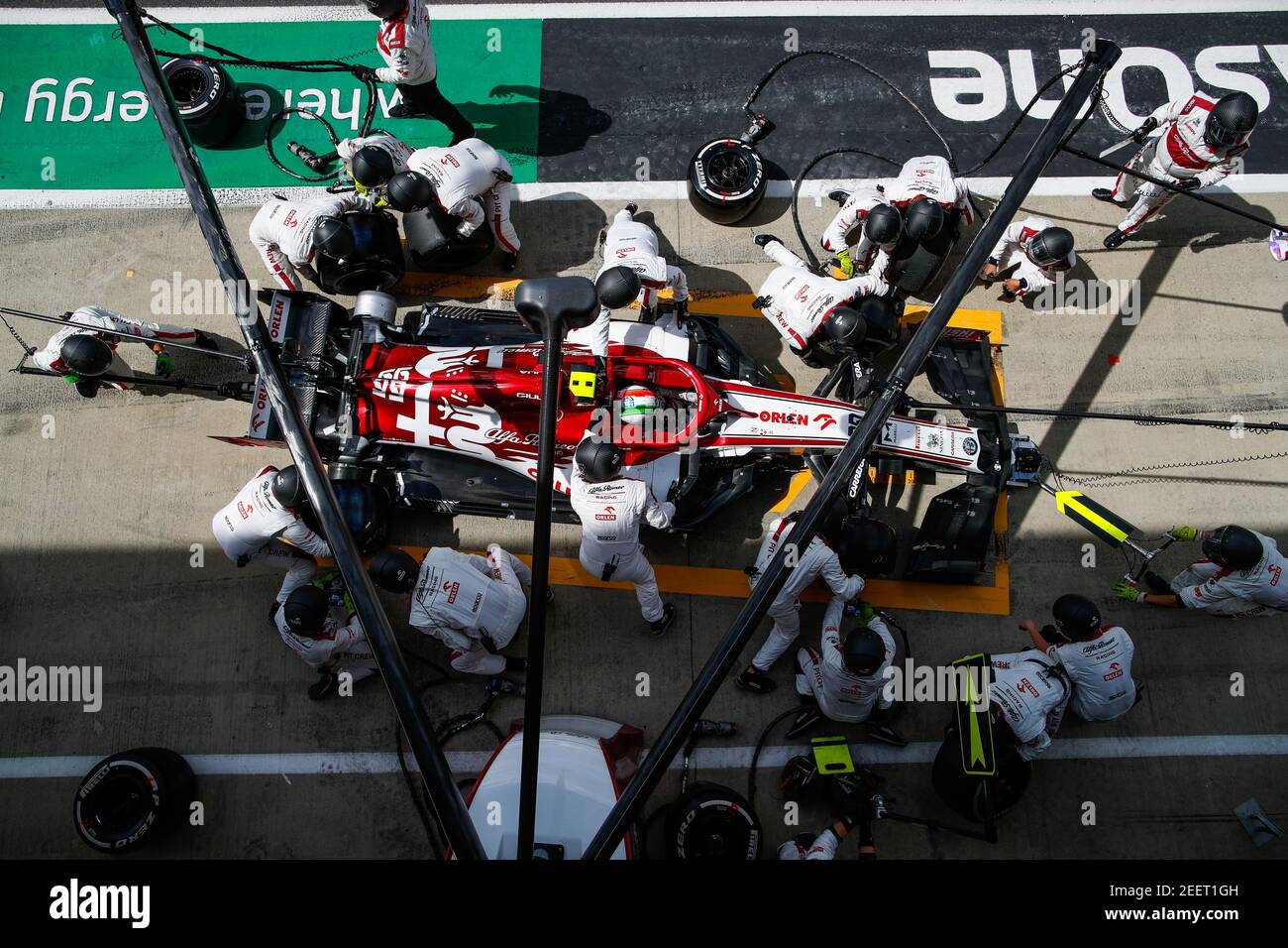 In occasione del Gran Premio britannico Pirelli di Formula 1 2020, dal 31 luglio al 02 agosto 2020 sul circuito di Silverstone, a Silverstone, Regno Unito - Foto Florent Gooden/DPPI Foto Stock