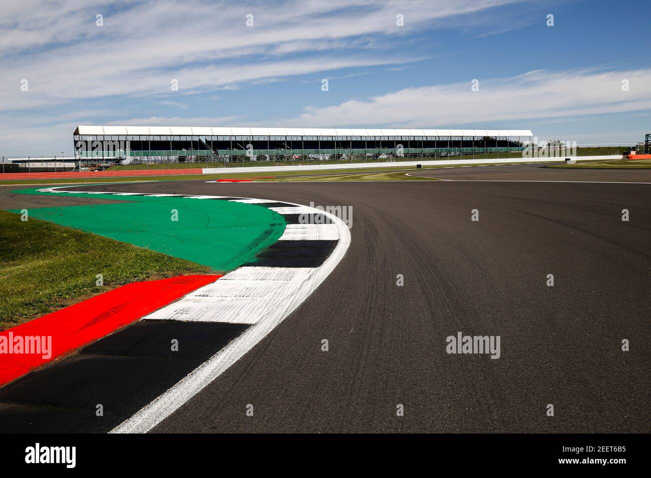 Pista ambient durante il Gran Premio britannico Pirelli di Formula 1 2020, dal 31 luglio al 02 agosto 2020 sul circuito di Silverstone, a Silverstone, Regno Unito - Foto DPPI Foto Stock