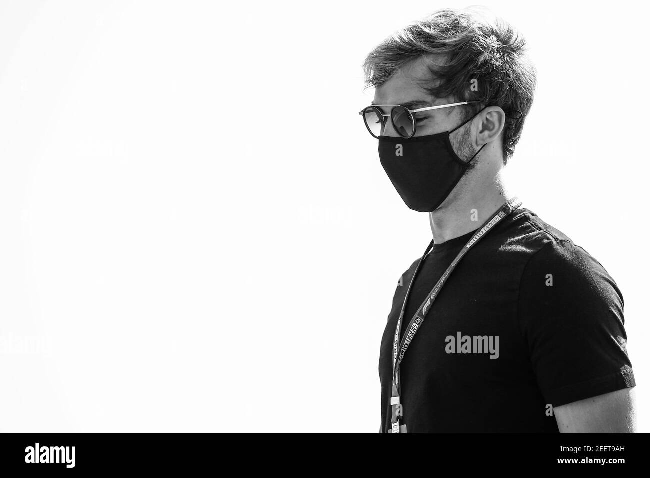 GASLY Pierre (fra), Scuderia AlphaTauri Honda AT01, ritratto durante il Gran Premio di Formula 1 Pirelli British 2020, dal 31 luglio al 02 agosto 2020 sul circuito di Silverstone, a Silverstone, Regno Unito - Foto Xavi Bonilla/DPPI Foto Stock