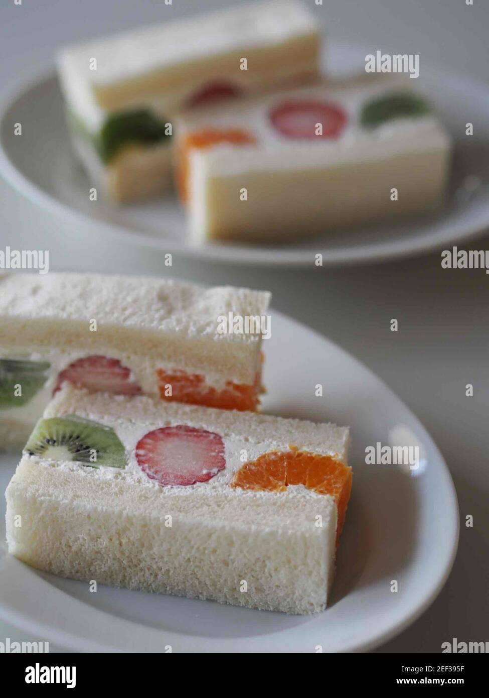 Sandwich di frutta Foto Stock