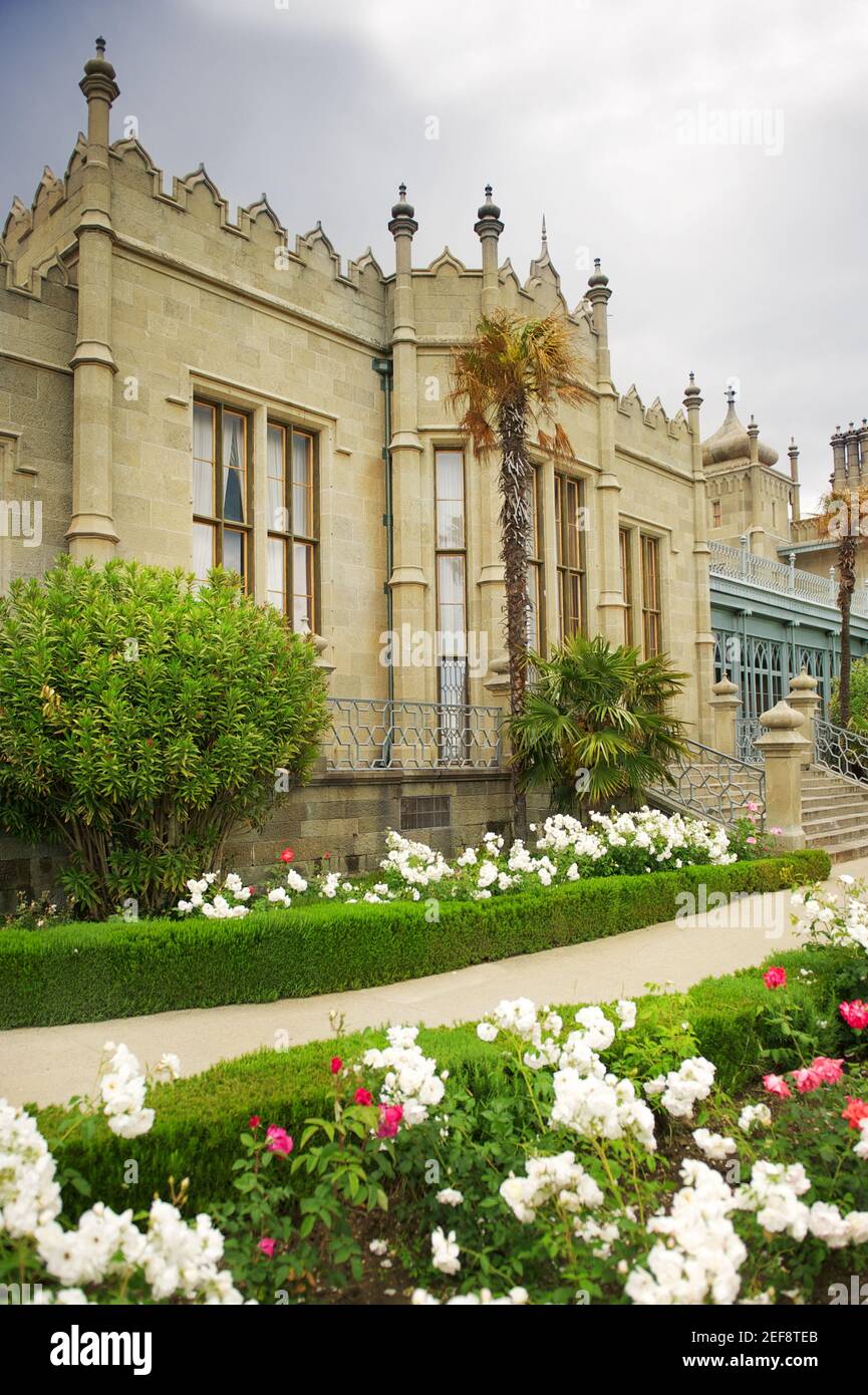 Palazzo Vorontsov a Crimea. Foto Stock