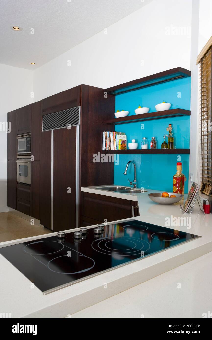 Gli interni di cucina Foto Stock