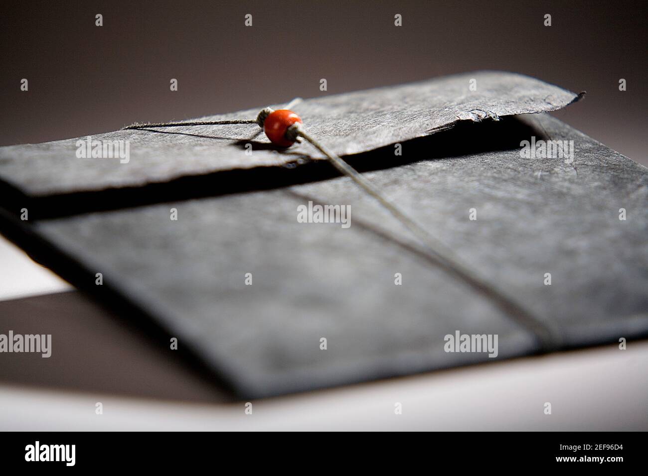 Primo piano di un file Foto Stock