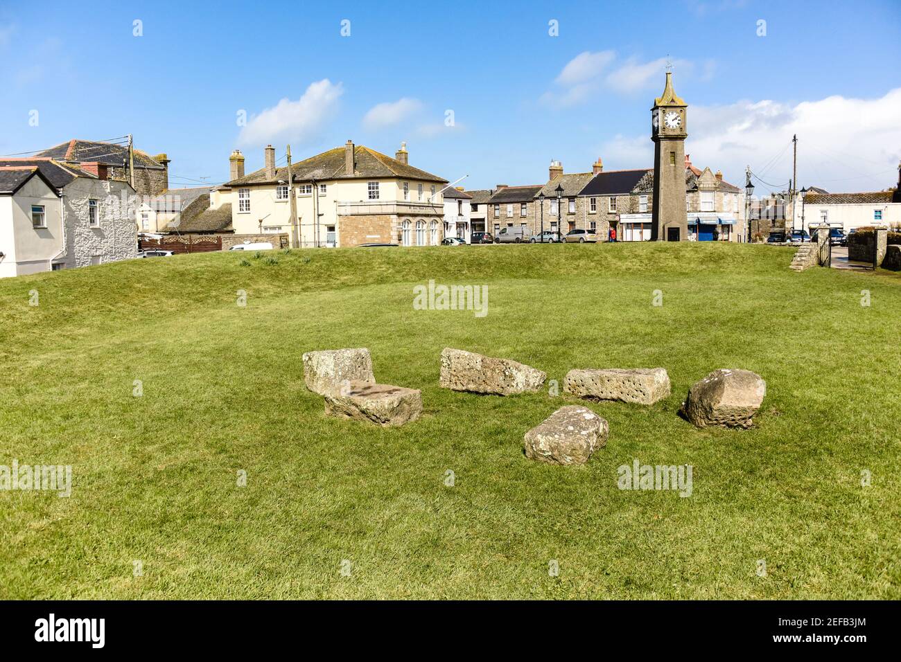 San Giusto, Cornwall Foto Stock