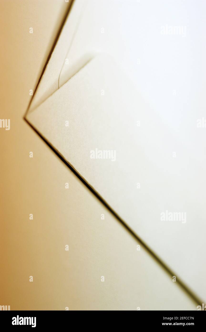 Close-up di una busta Foto Stock