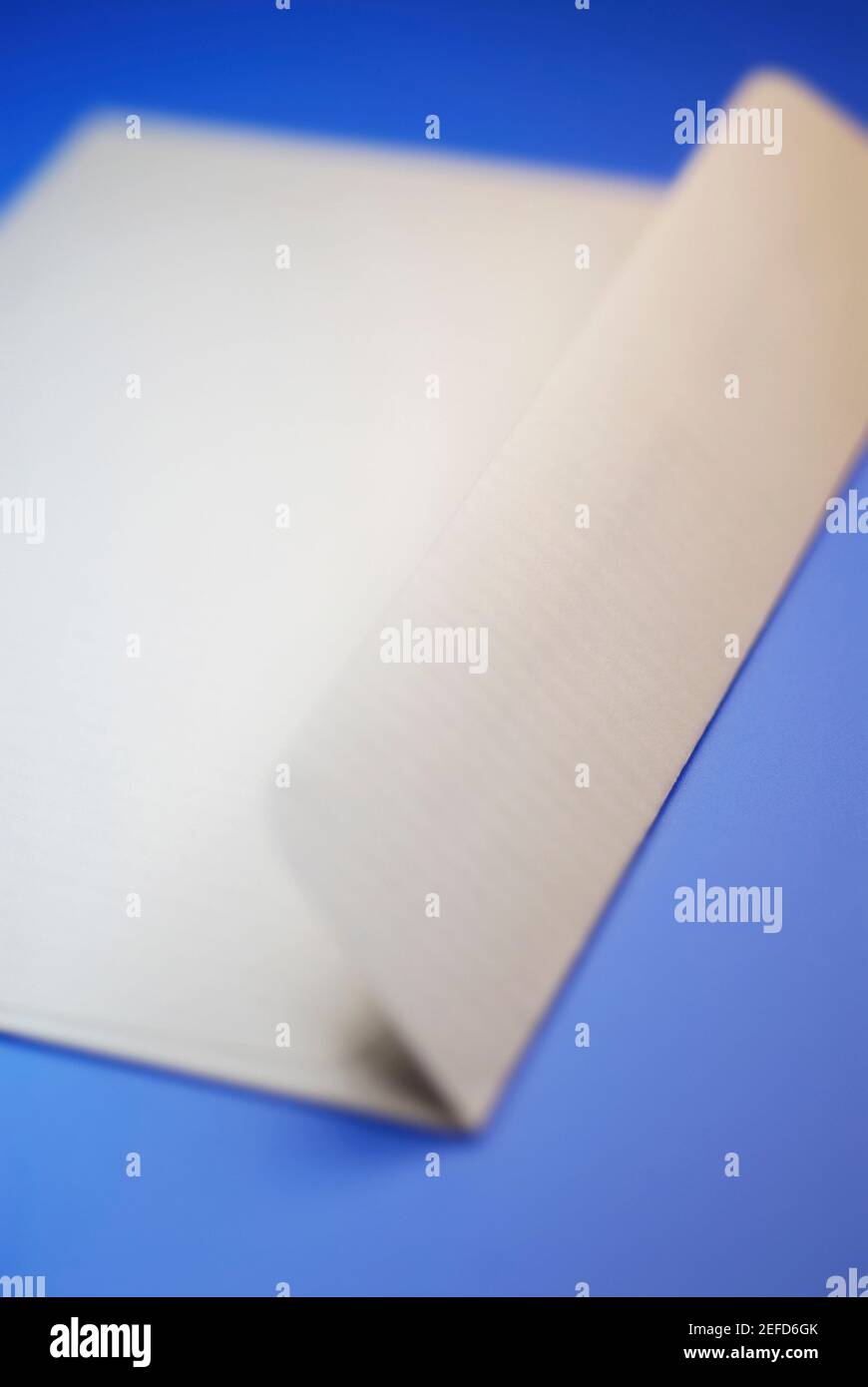 Primo piano di una busta Foto Stock