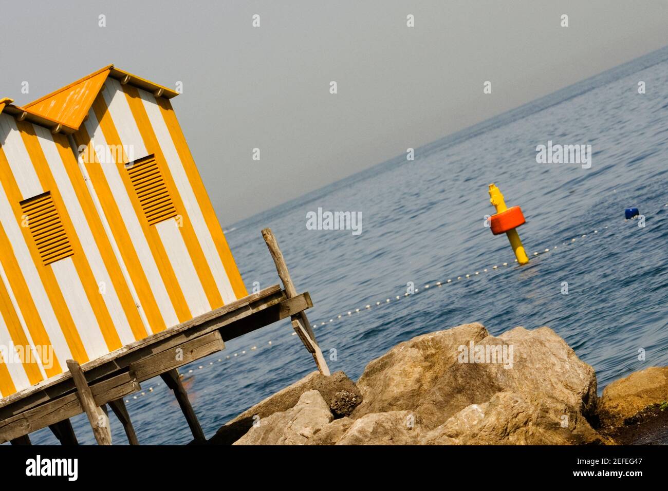 Località turistica al mare, Marina Grande, Capri, Sorrento, Penisola Sorrentina, Provincia di Napoli, Campania, Italia Foto Stock