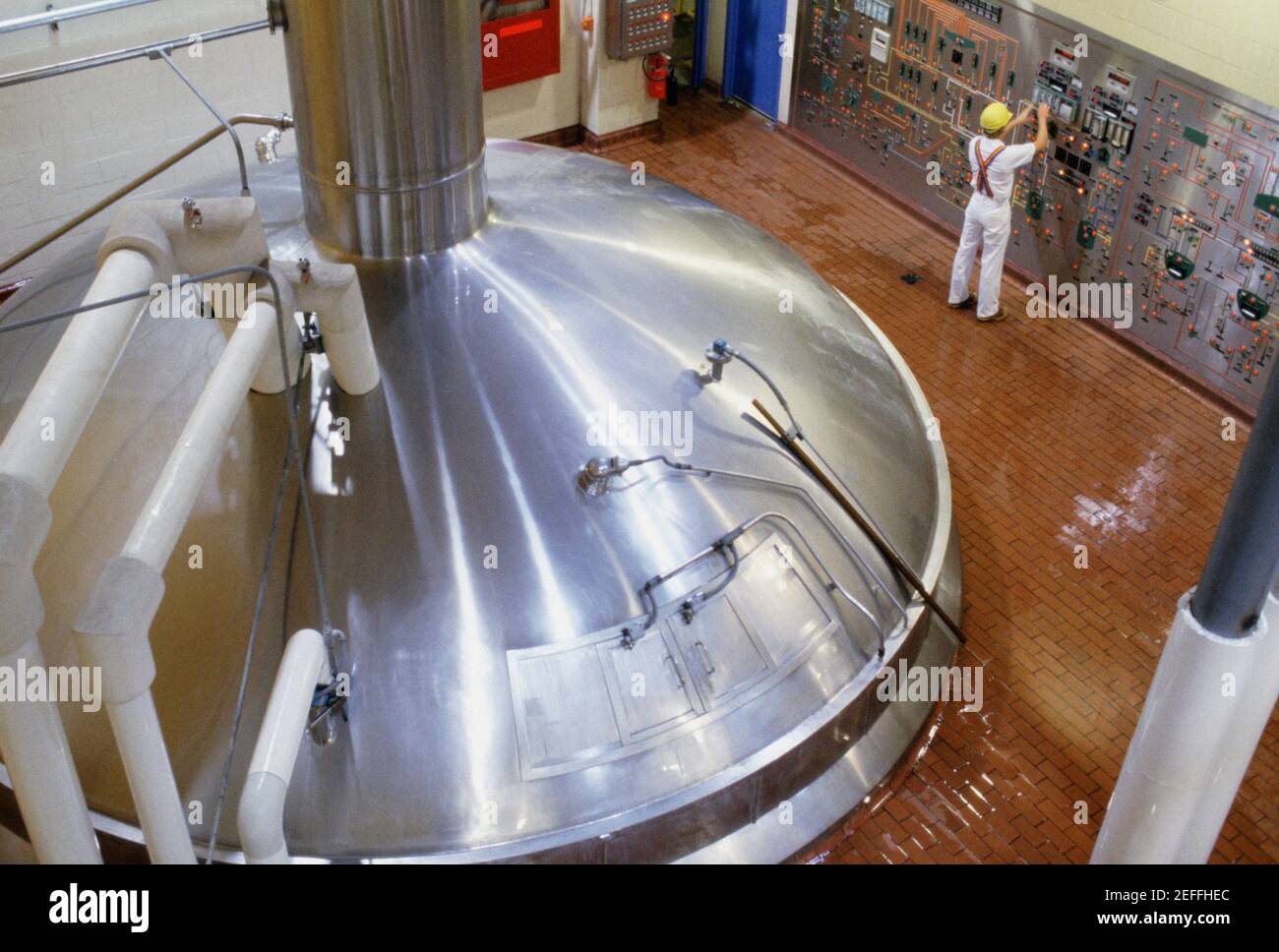 Stabilimento di produzione della birra Miller, New York Foto Stock