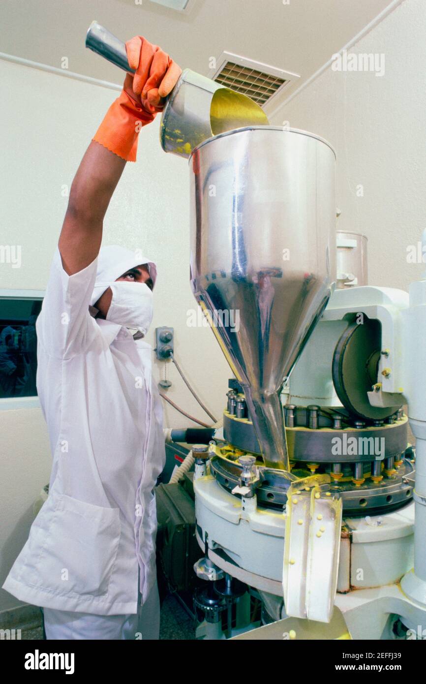 Stabilimento di produzione di farmaci in Malesia Foto Stock