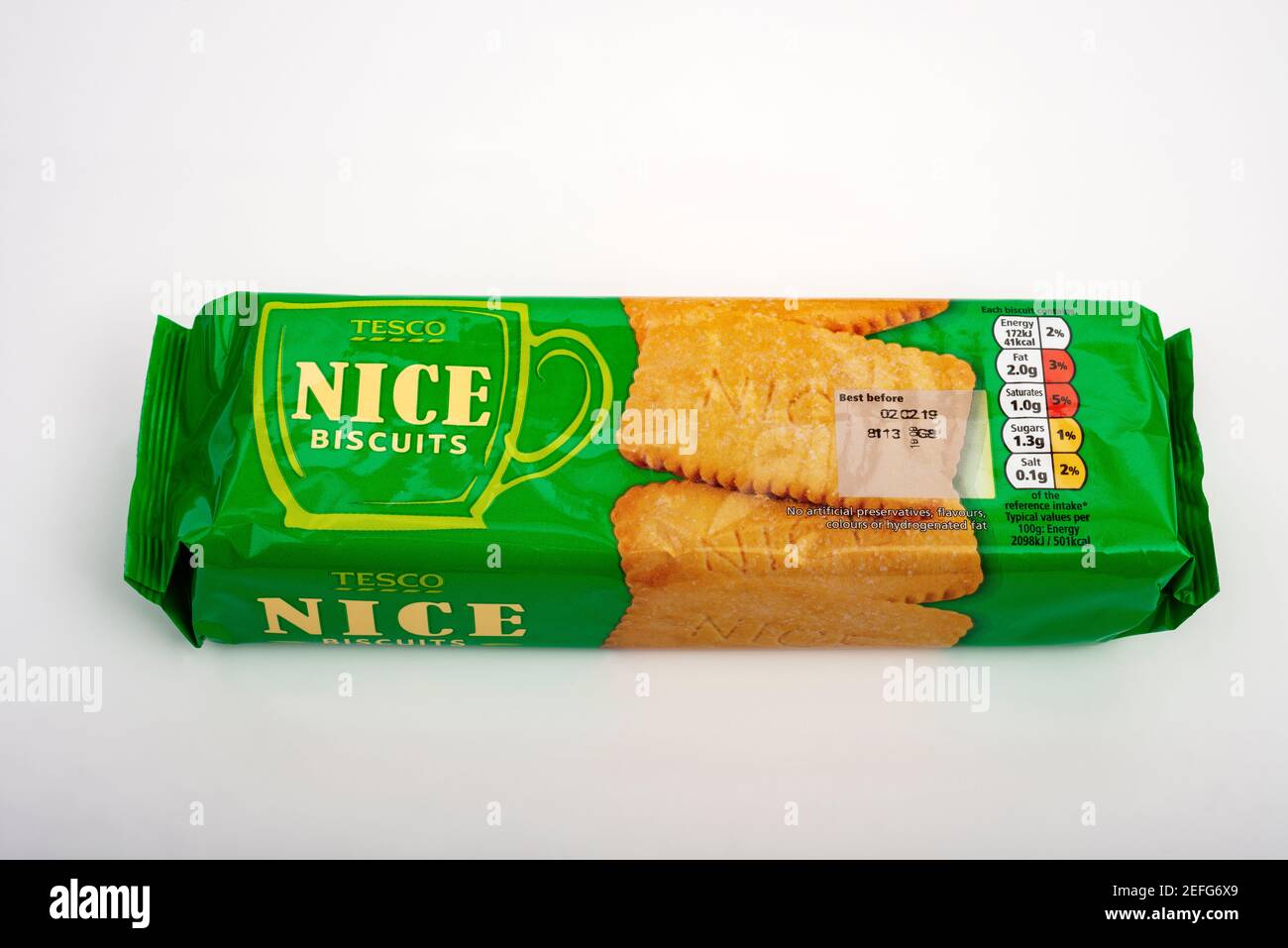 Tesco biscotti di Nizza Foto Stock