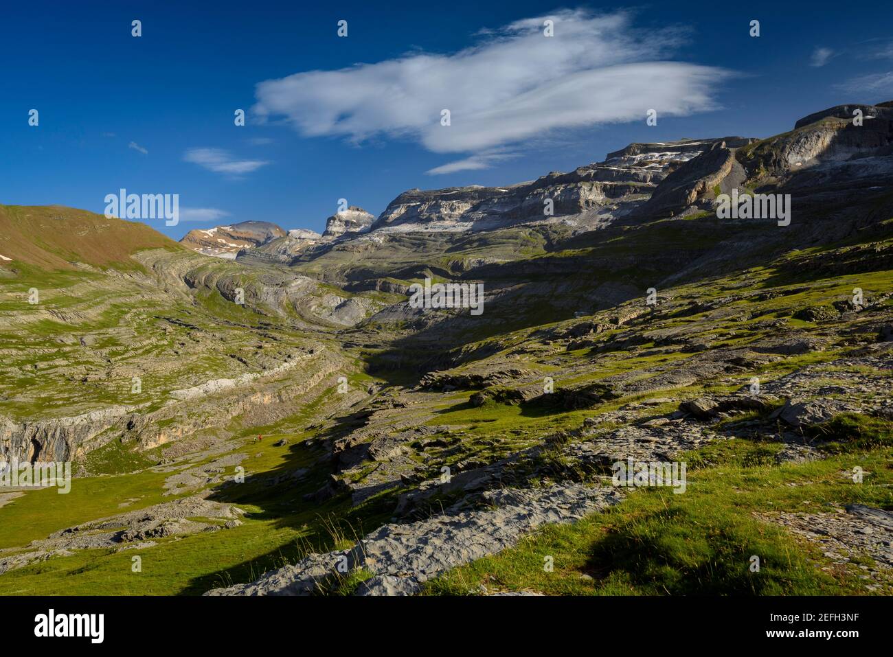 Canyon di Ordesa (Parco Nazionale di Ordesa y Monte Perdido, Pirenei, Spagna) ESP: Cañón de Ordesa (PN Ordesa y Monte Perdido, Aragón, Pirineos, España) Foto Stock