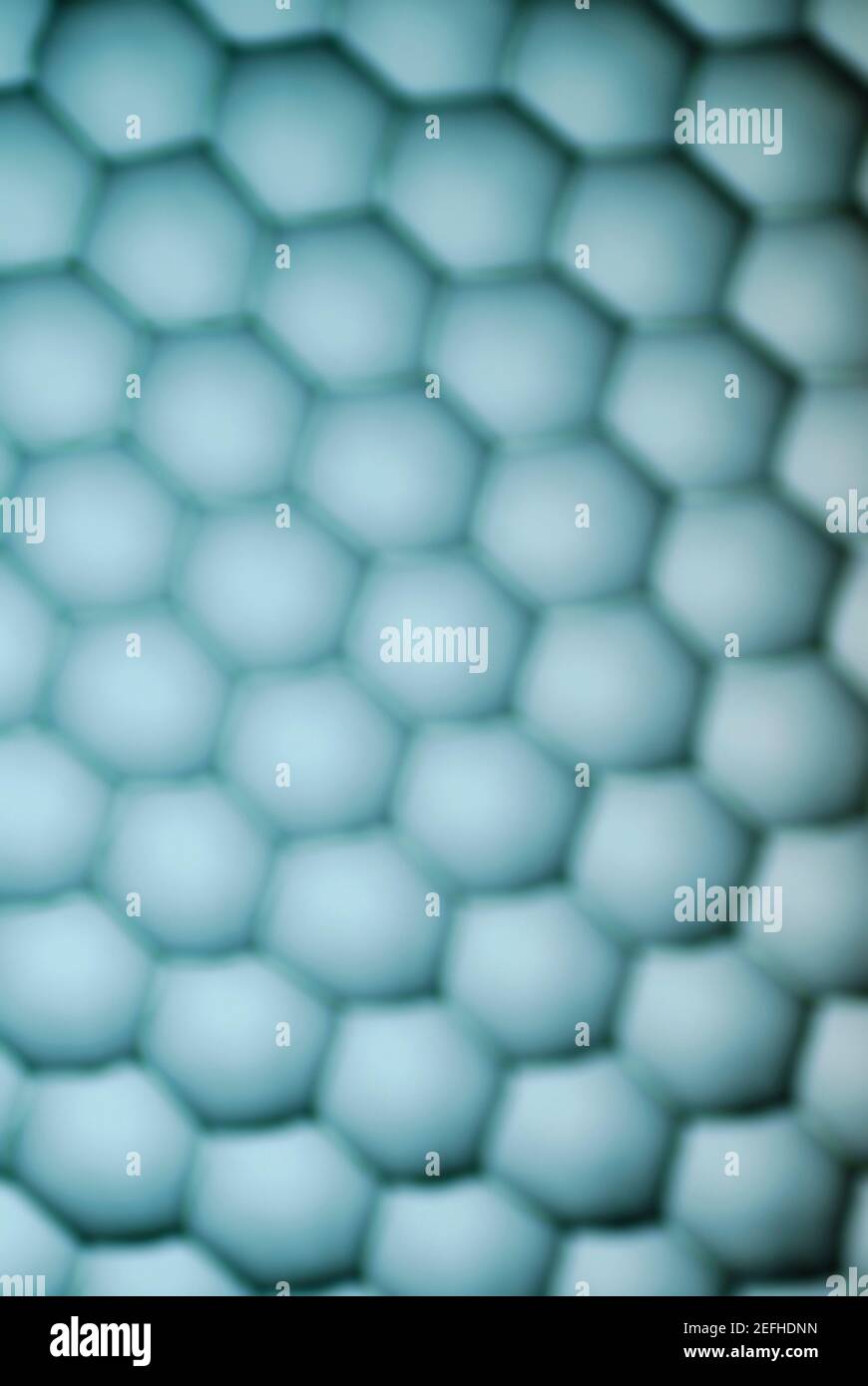 Primo piano di una struttura molecolare Foto Stock