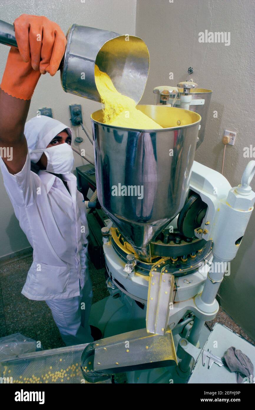 Stabilimento di produzione di farmaci in Malesia Foto Stock