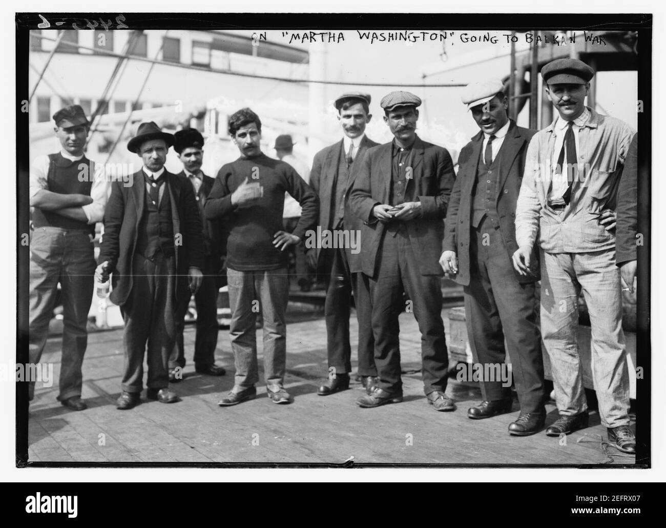Di Martha Washington va alla guerra dei Balcani Foto Stock