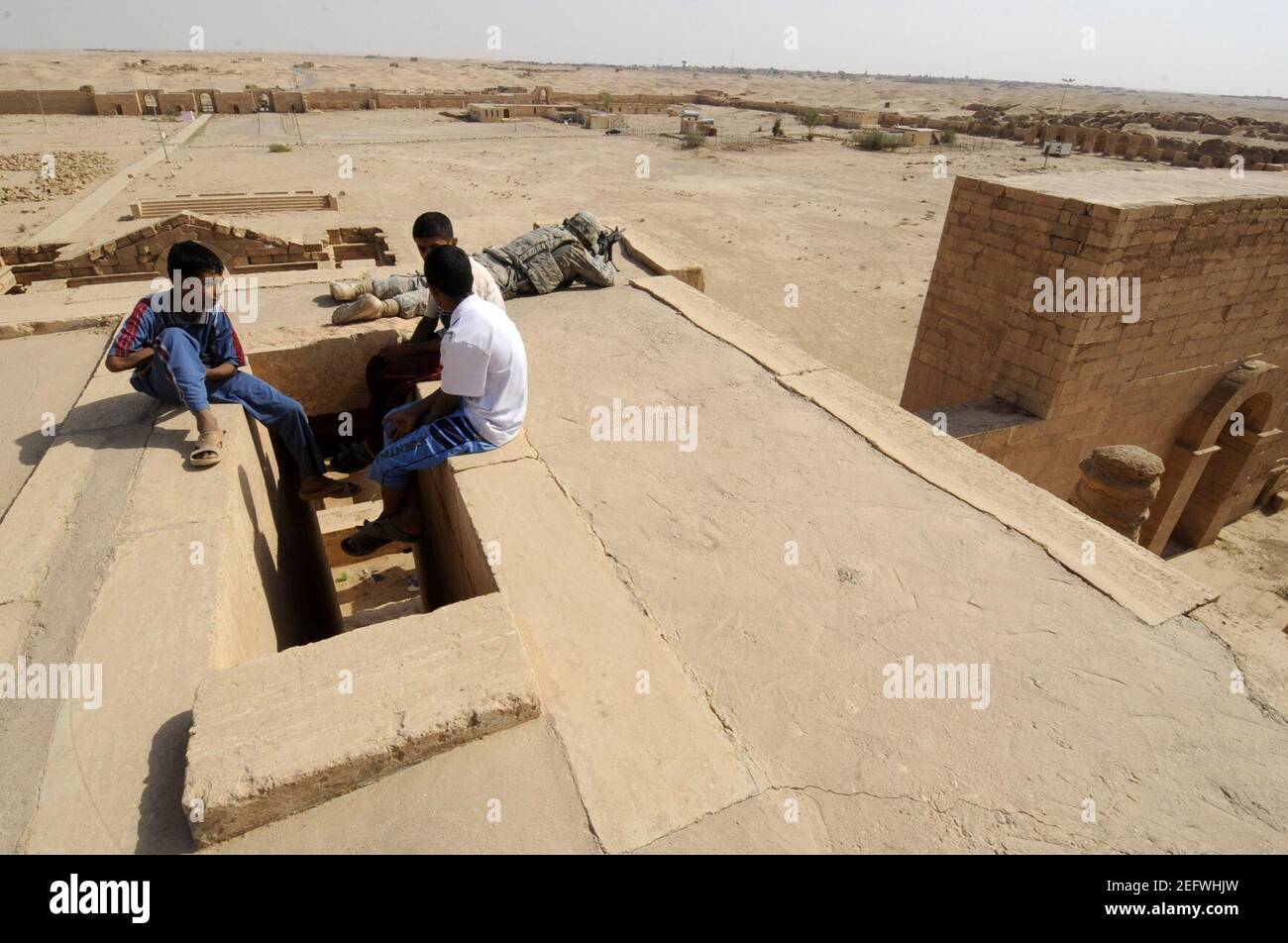 Operazione Iraqi Freedom Foto Stock