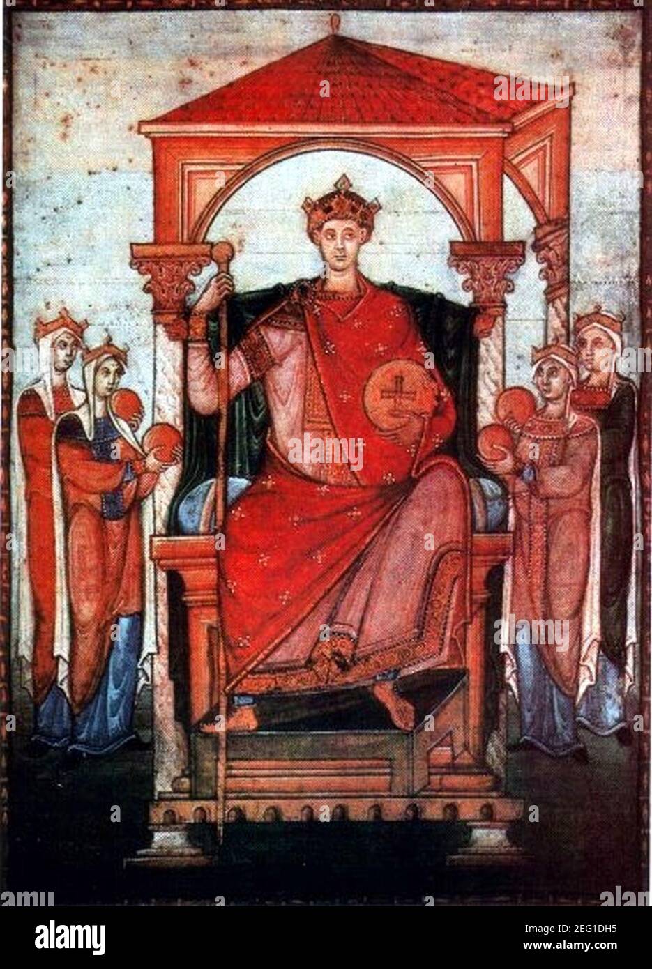 Otto II. (HRR). Foto Stock