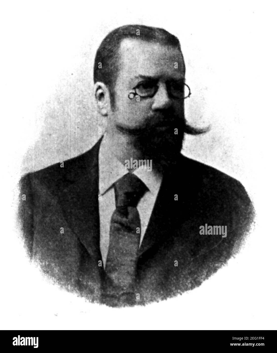 Otto Michael Ludwig Leichtenstern. Foto Stock