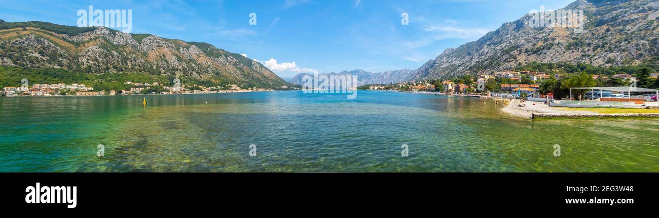 Kator Котор Kotor è una città costiera del Montenegro. Golfo di Cattaro. Foto Phil Wilkinson / Alamy Foto Stock