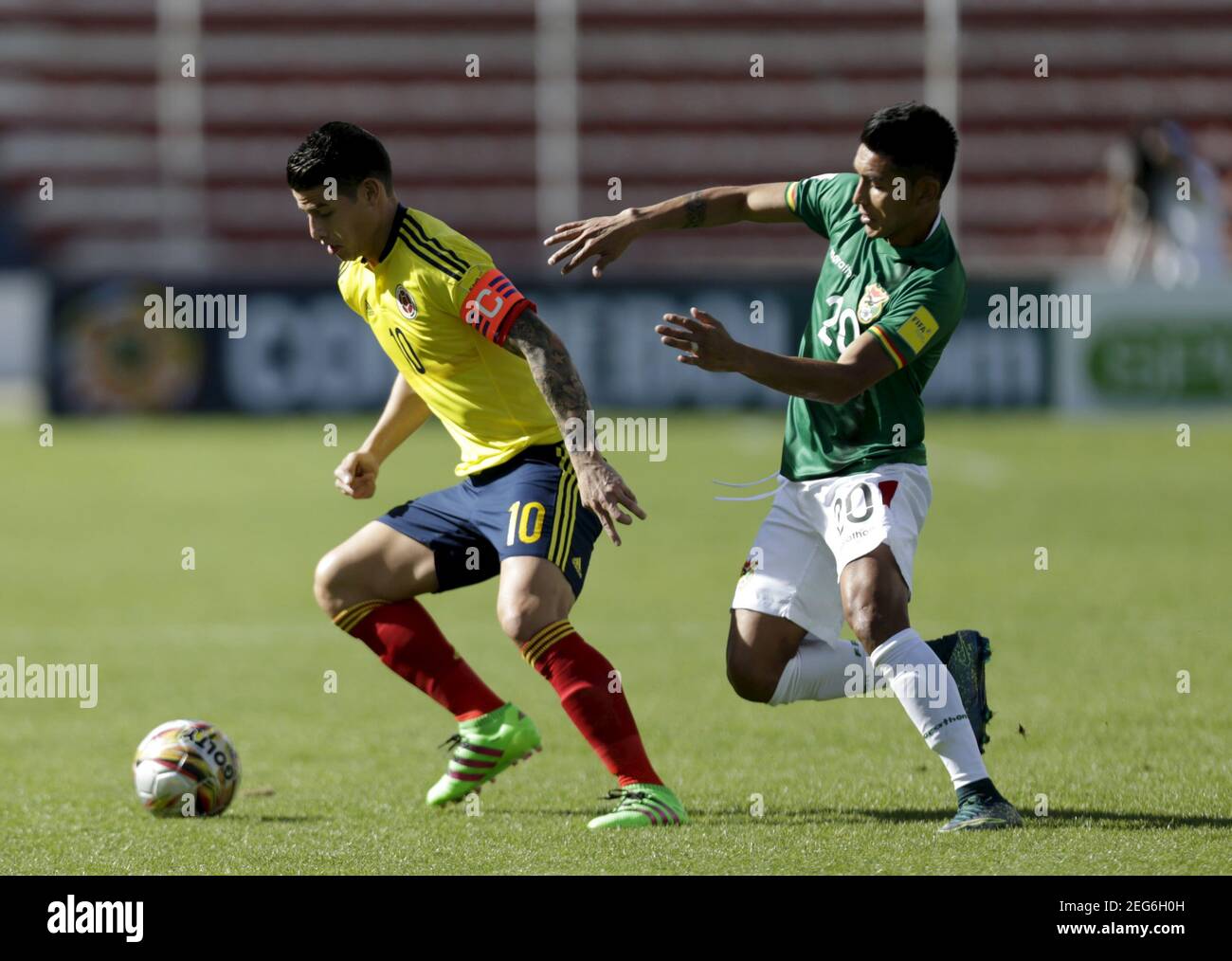 Calcio Calcio - Campionati Mondiali - Bolivia / Colombia - Stadio Hernando  Siles - la Paz, Bolivia 24/3/16. Rudy