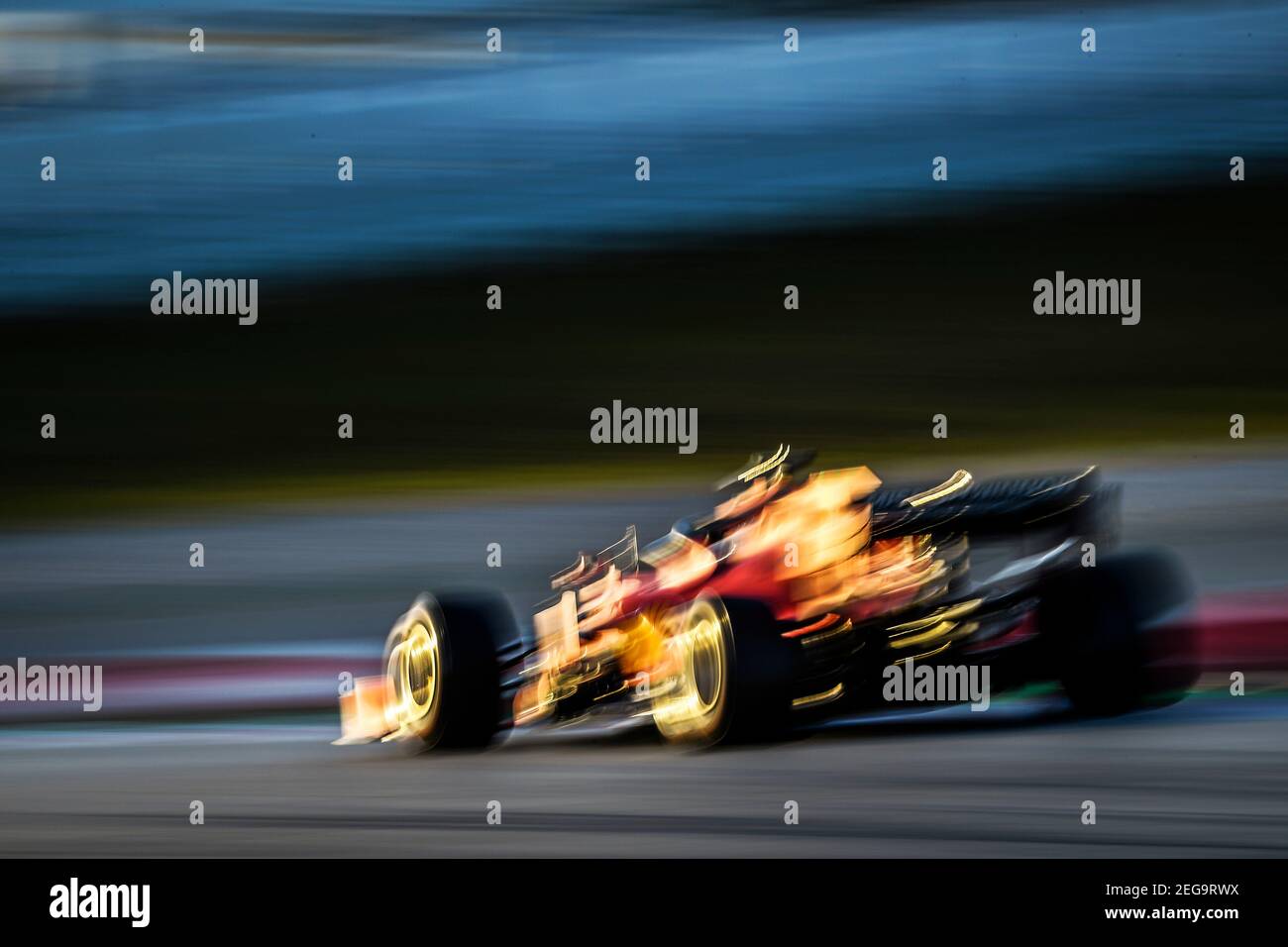 Durante la seconda sessione della Formula 1 Prestagione test 2020 dal 26 al 28 febbraio 2020 sul circuito di Barcellona-Catalunya, a Montmelo, Barcellona, Spagna - Foto Eric Vargiolu/DPPI Foto Stock