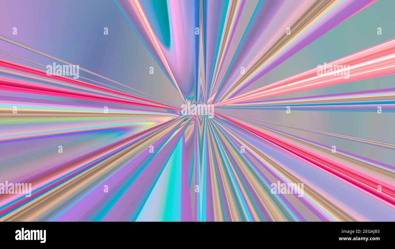 Sfondo pastello astratto con linee e forme. immagine 3d Foto Stock