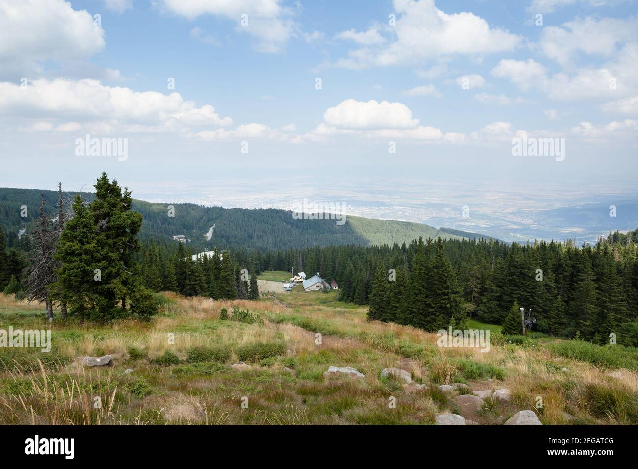 Monte Vitosha, Sofia, Bulgaria Foto Stock