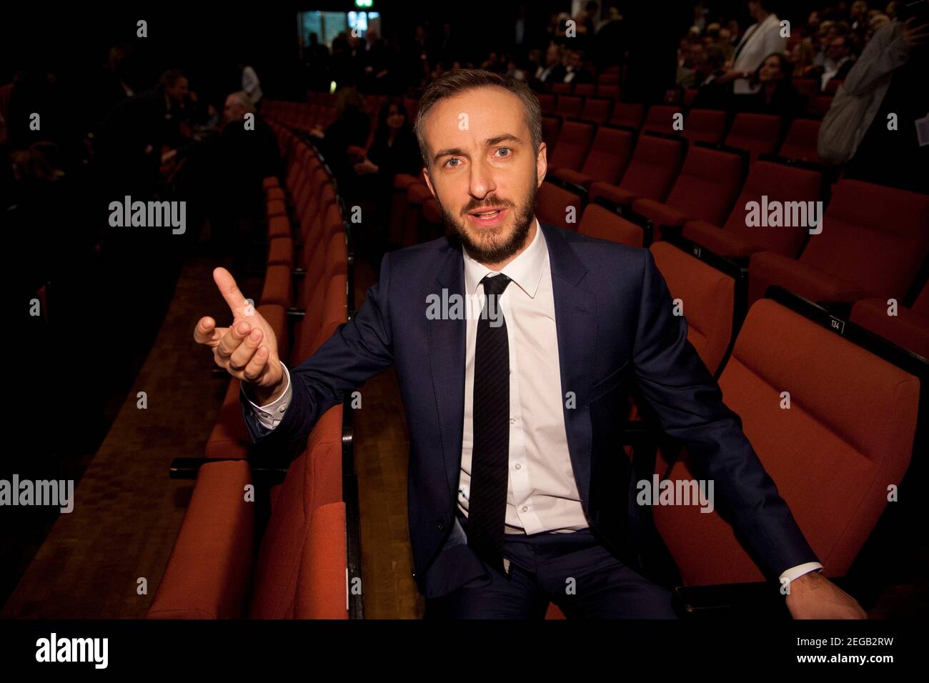 Jan BOEHMERMANN avrà 40 anni il 23 febbraio 2021, vincitore del premio Jan BOEHMERMANN, moderatore, 53ma premiazione del premio Adolf Grimme a Marl, 31 marzo 2017. Ã‚Â | utilizzo in tutto il mondo Foto Stock