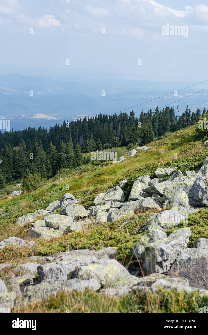 Monte Vitosha, Sofia, Bulgaria Foto Stock