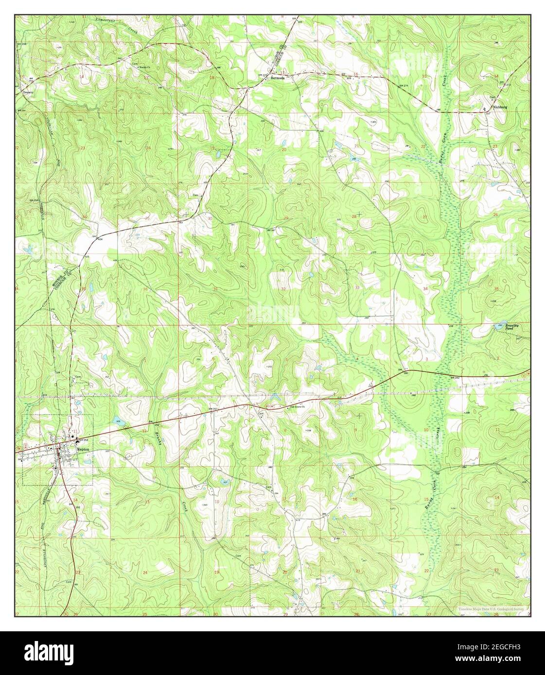Mappa di repton alabama immagini e fotografie stock ad alta risoluzione