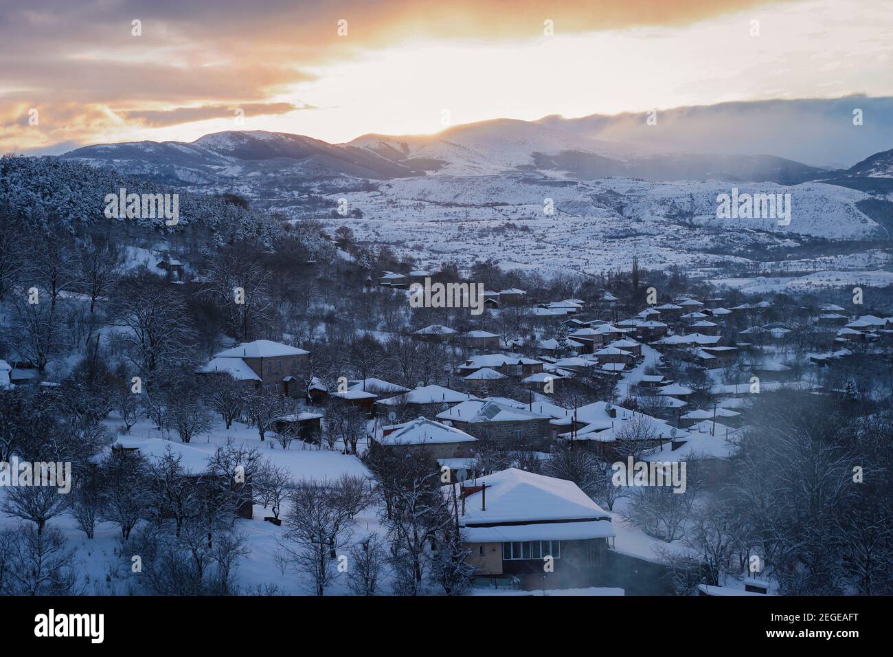 Vilage Foto Stock