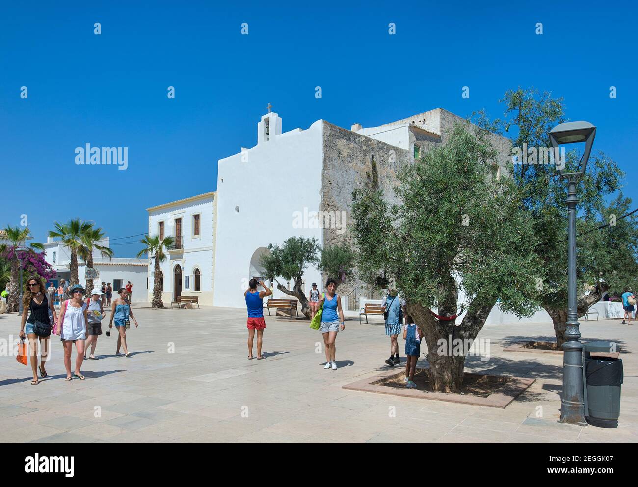 Sant Francesc, Formentera, Baleari, Spagna Foto Stock
