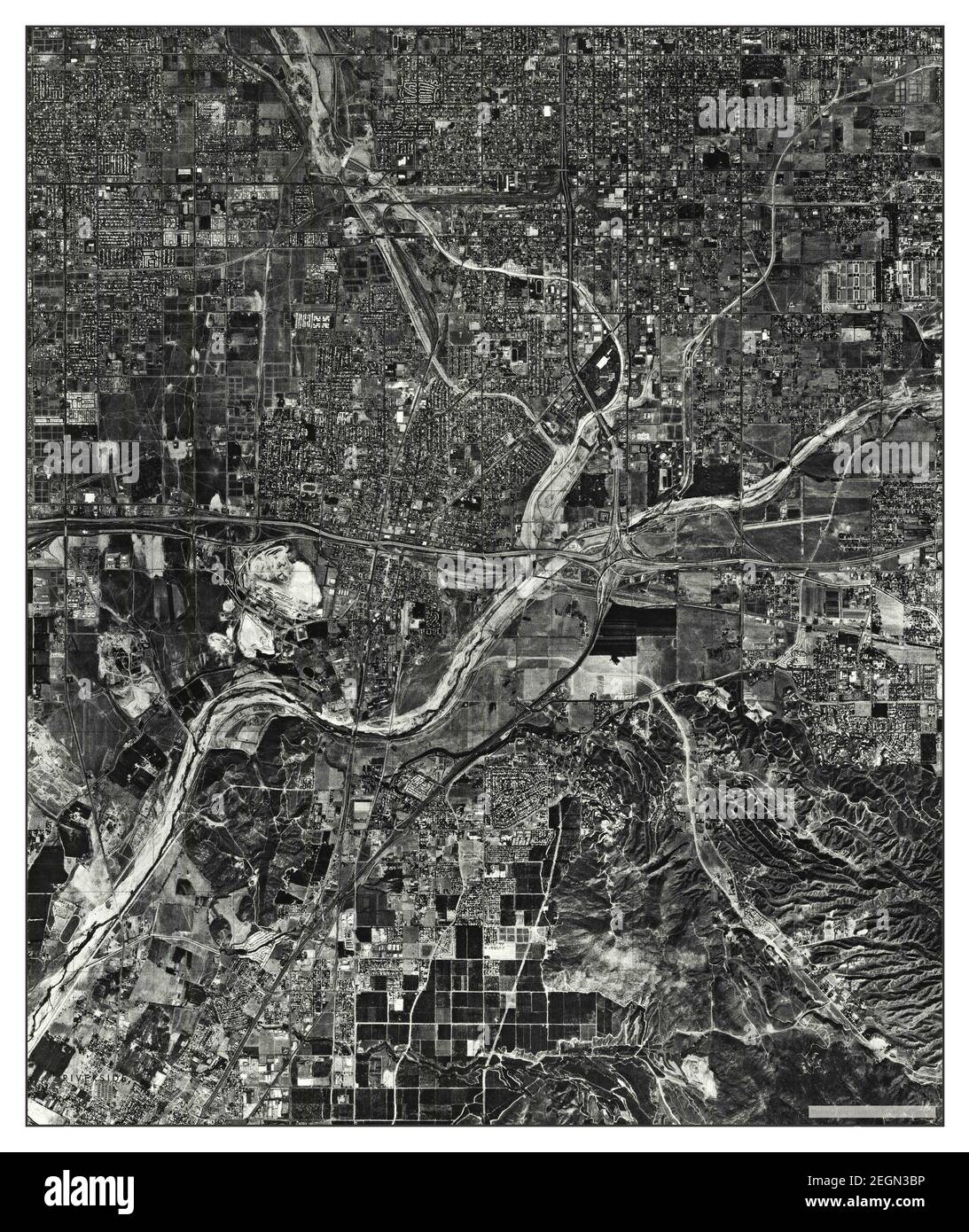 San Bernardino South, California, map 1975, 1:24000, United States of America by Timeless Maps, data U.S. Geological Survey Foto Stock