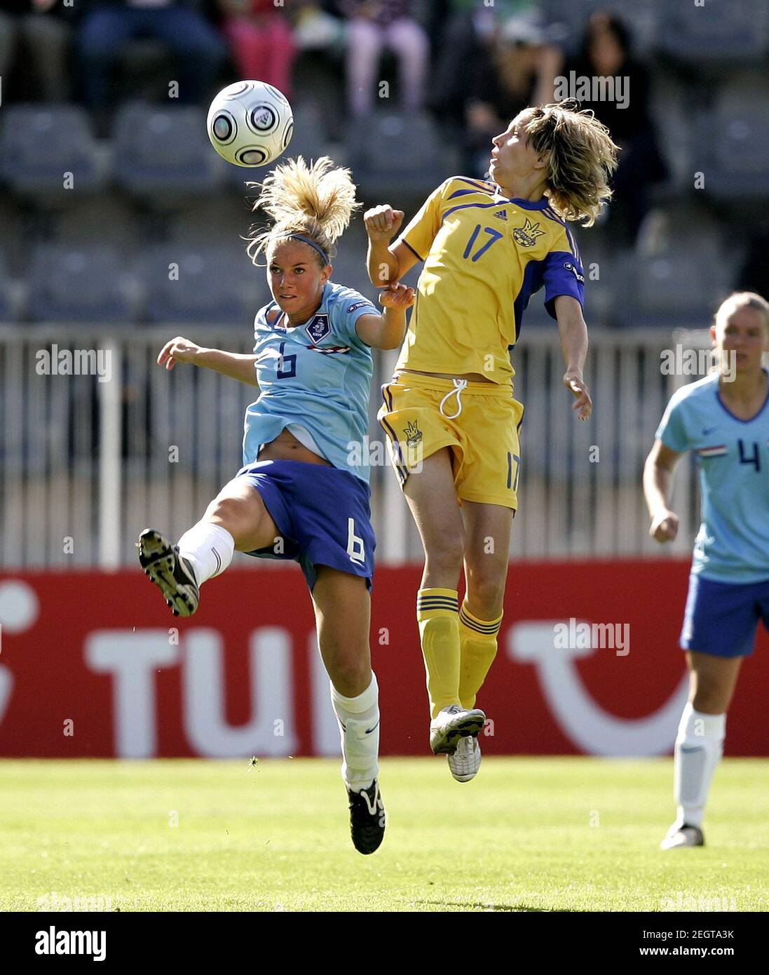 Calcio - Ucraina v Olanda UEFA Campionato europeo femminile Finlandia 2009  Gruppo A - Turku Stadium, Finlandia - 23/