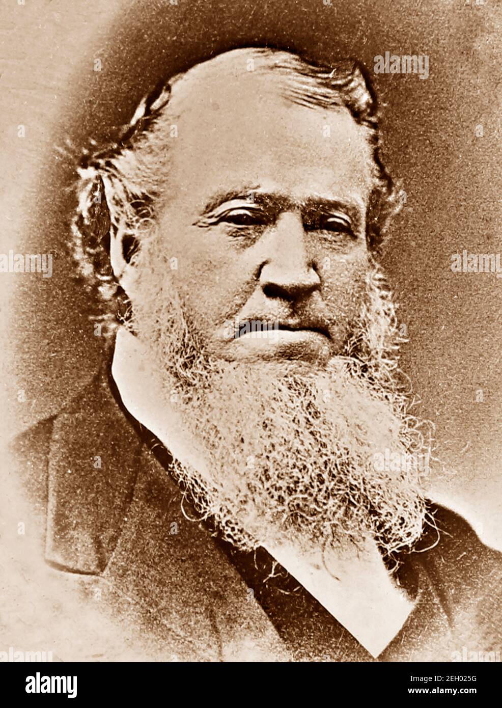 Brigham Young, periodo vittoriano Foto Stock