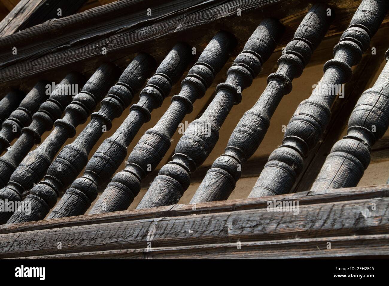 L'Écomusée d'Alsazia è il vivente più grande museo a cielo aperto in Francia e mostra un villaggio alsaziano risalente agli inizi del XX secolo. Essa illustra che cosa r Foto Stock