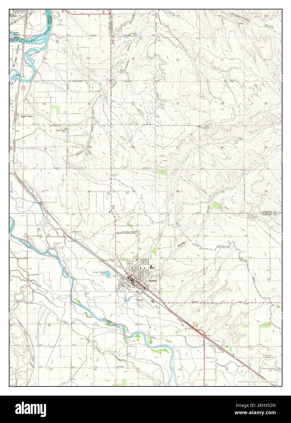 Map Of Parma Immagini e Fotos Stock Alamy