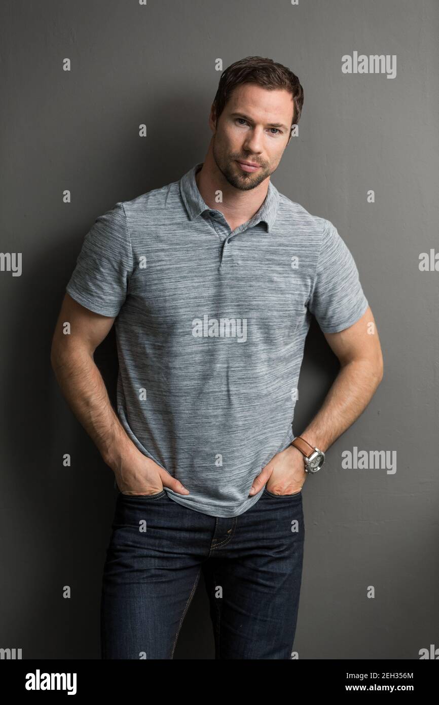 Johannesburg, Sudafrica - 3 ottobre 2016: Gjermund Nesland, ex kickboxer e imprenditore norvegese internazionale Foto Stock