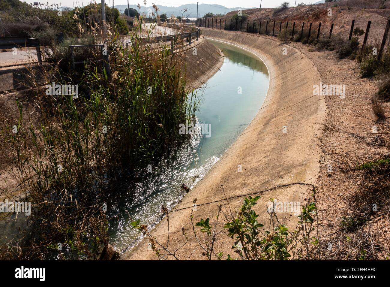 saracinesca in spagna Foto Stock