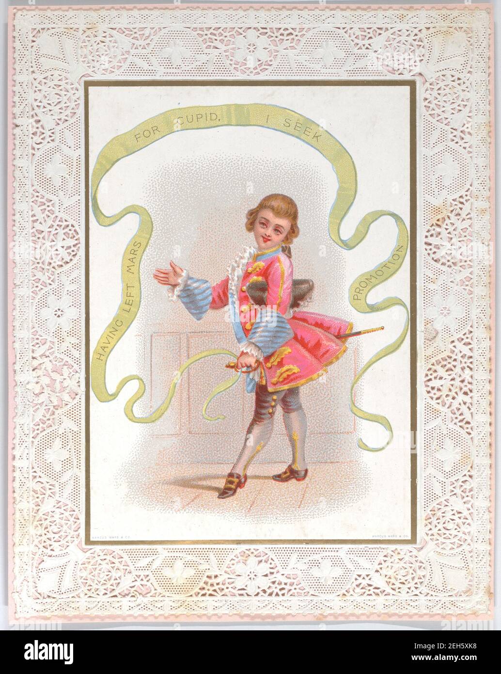 San Valentino, prima del 1880. Foto Stock