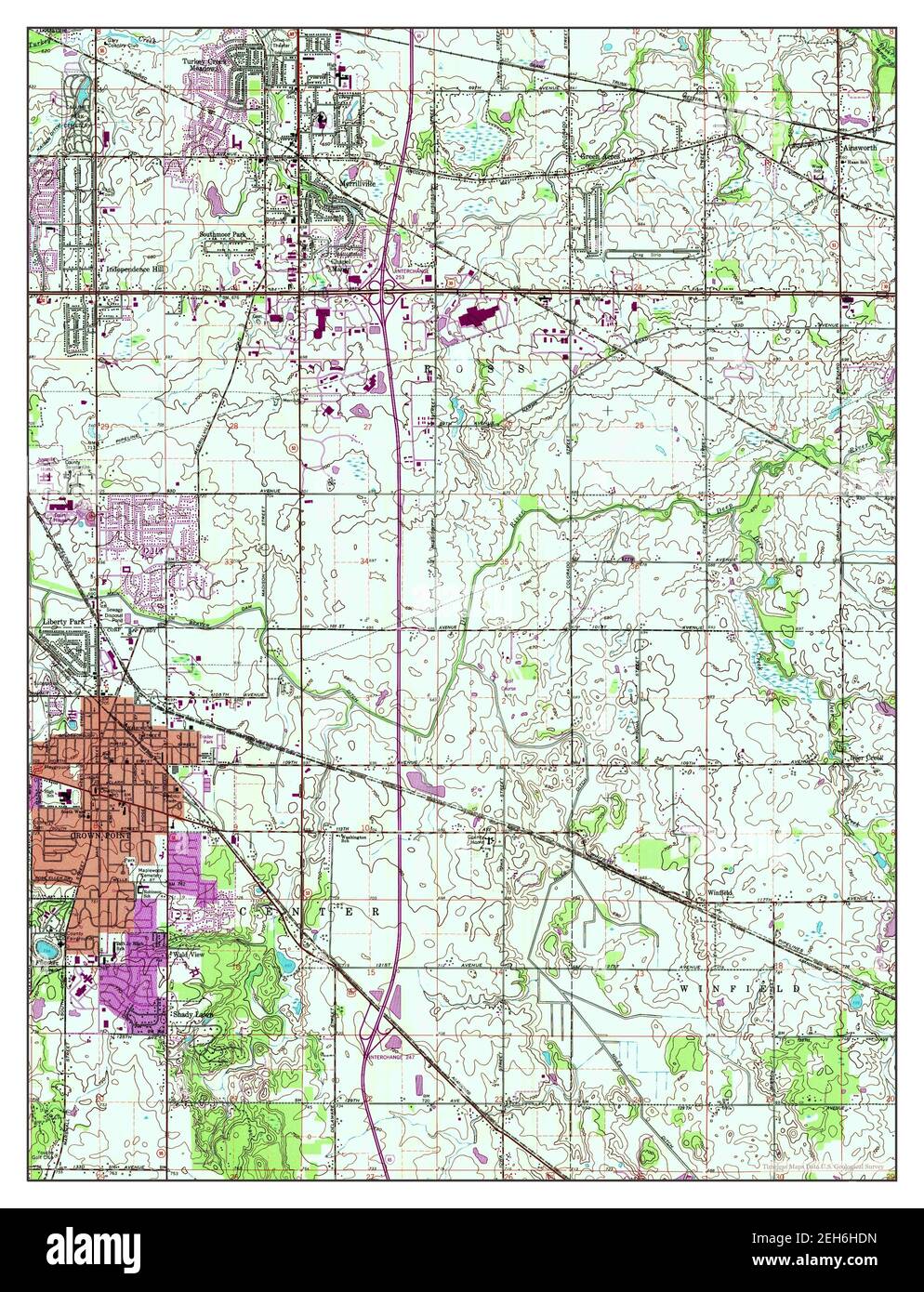 Mappa indiana di crown point immagini e fotografie stock ad alta
