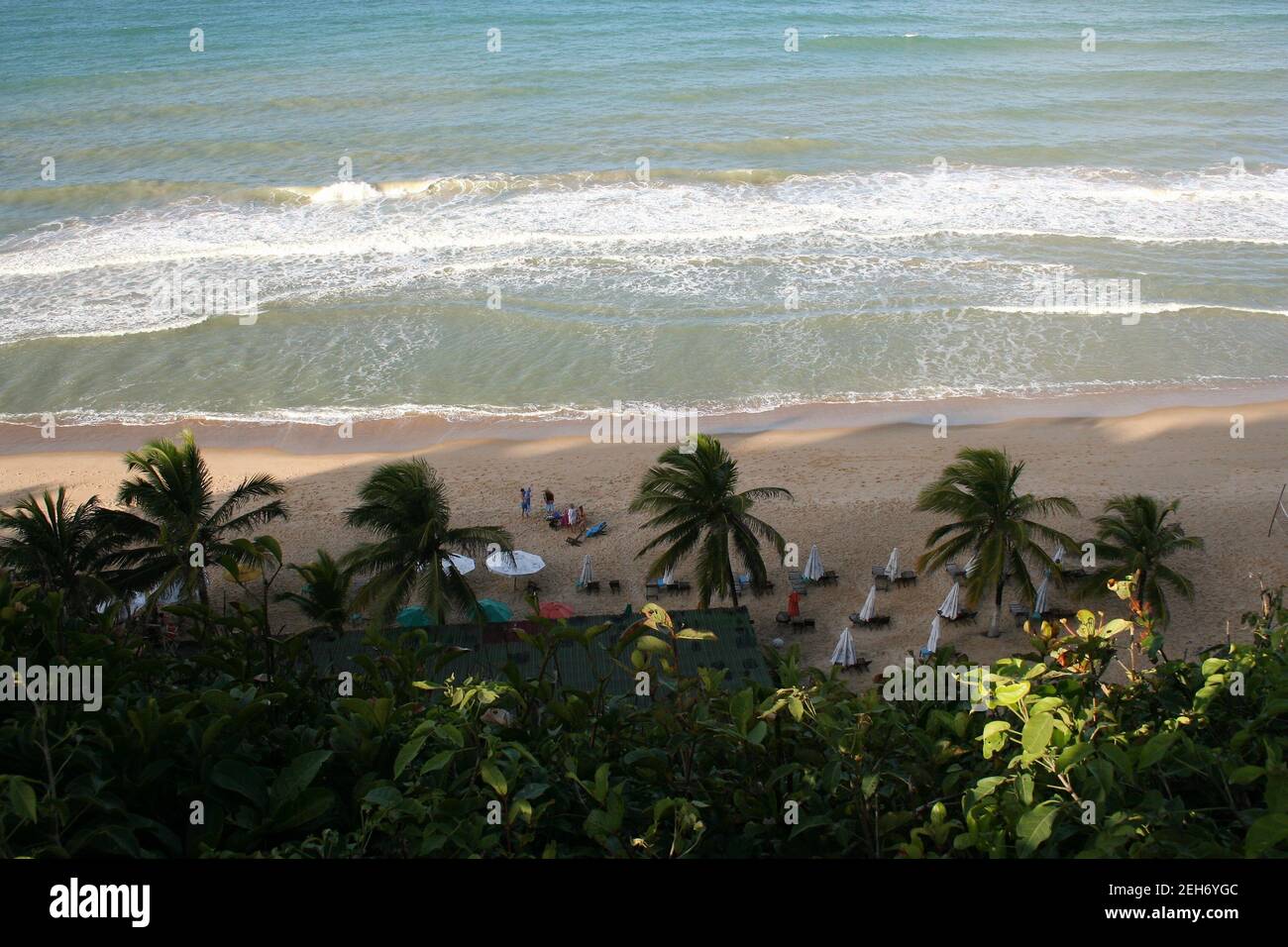 Spiaggia di Madeiro, Brasile Foto Stock