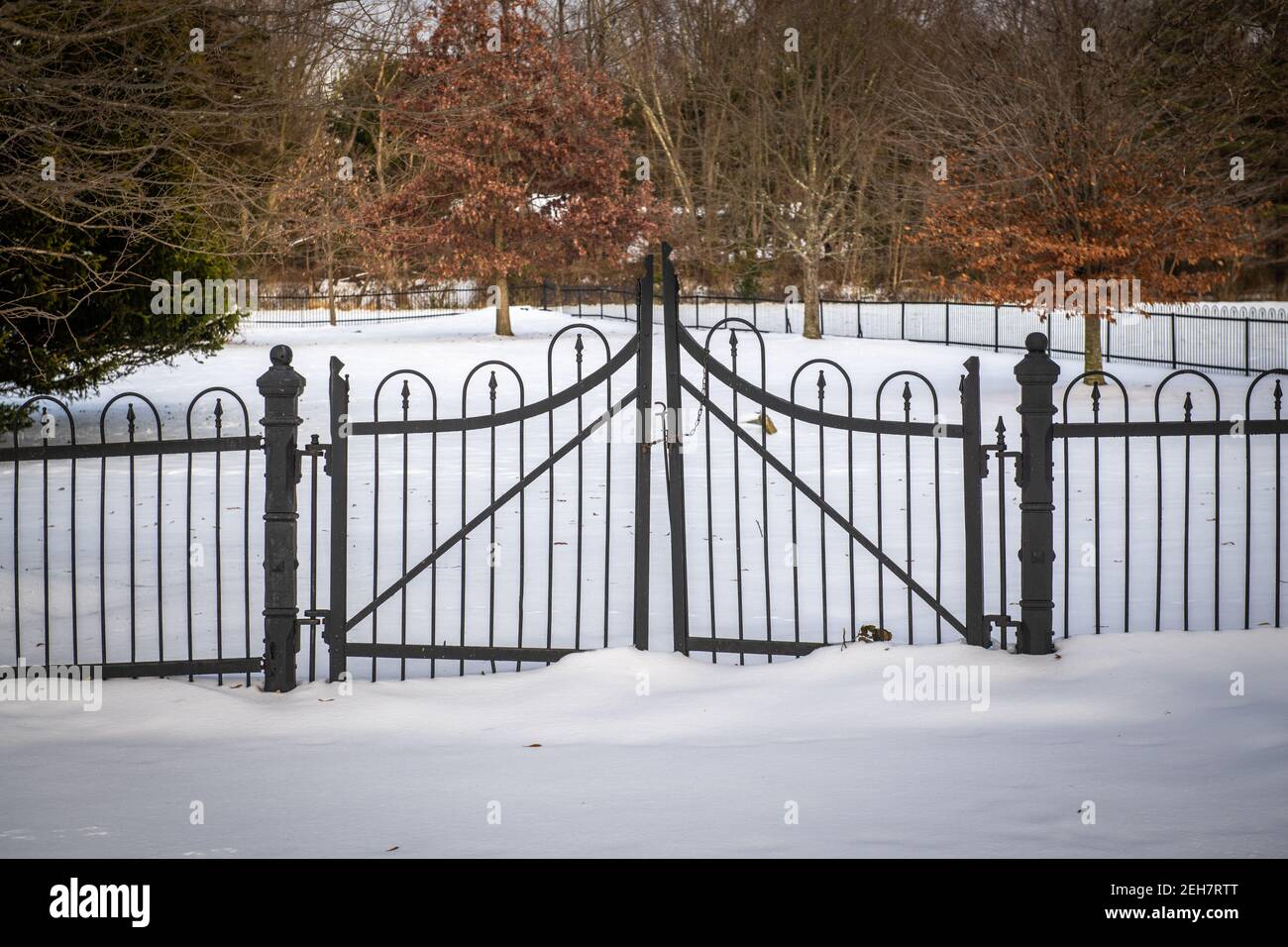 Little Falls Friends Meeting - Quaker meeting house a Harford Contea di Maryland Foto Stock