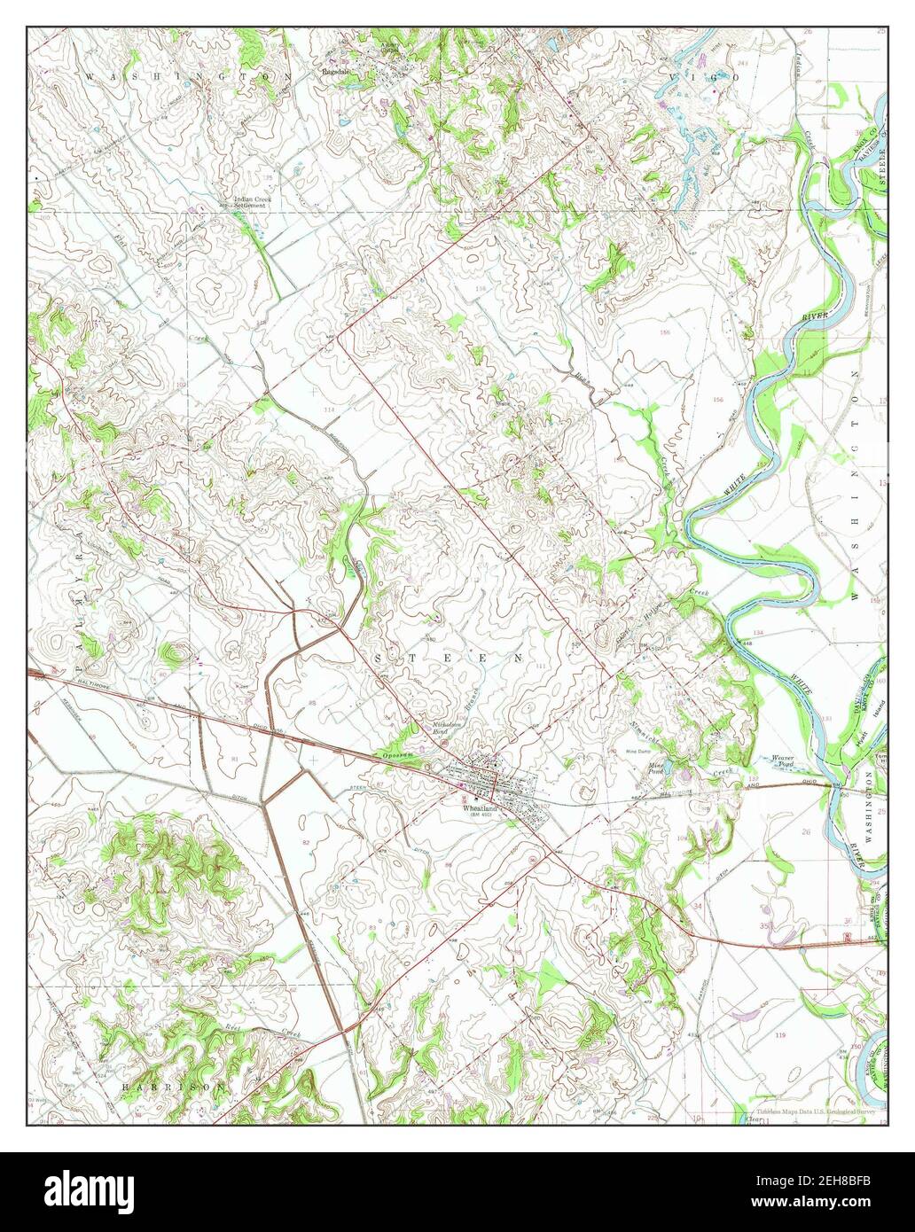 Mappa di wheatland immagini e fotografie stock ad alta risoluzione Alamy