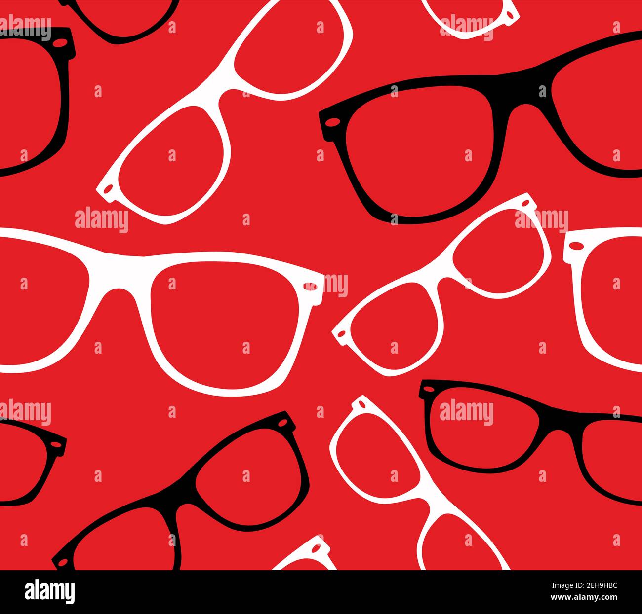 occhiali da sole senza cuciture motivo retrò hipster. vettore astratto sfondo occhiali senza cuciture modello retrò hipster occhiali da sole. vettore astratto backg Illustrazione Vettoriale