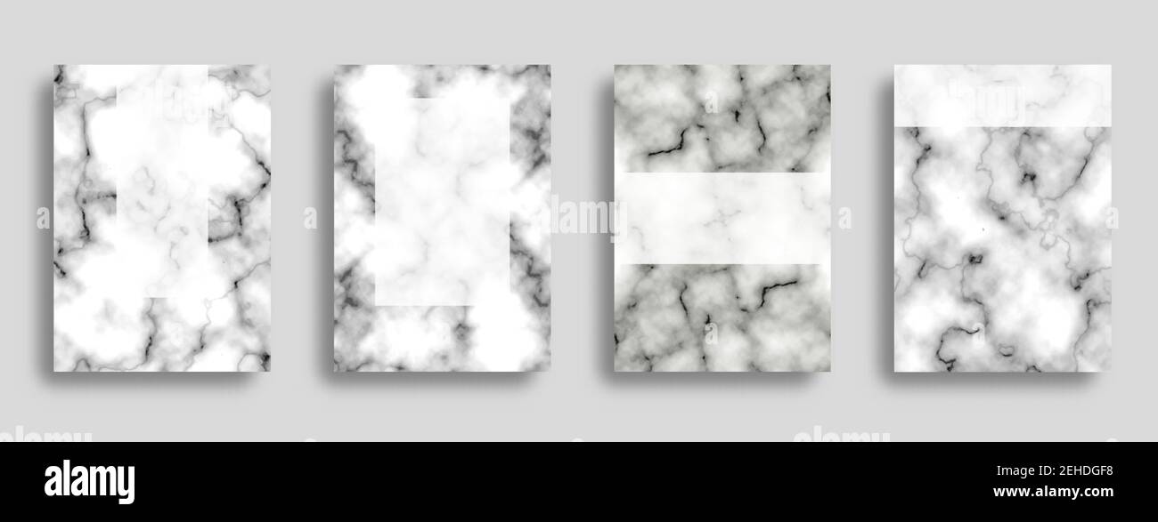 Sfondo texture marmo.modello copertina Business background.Set background.vettoriale eps10 Illustrazione Vettoriale