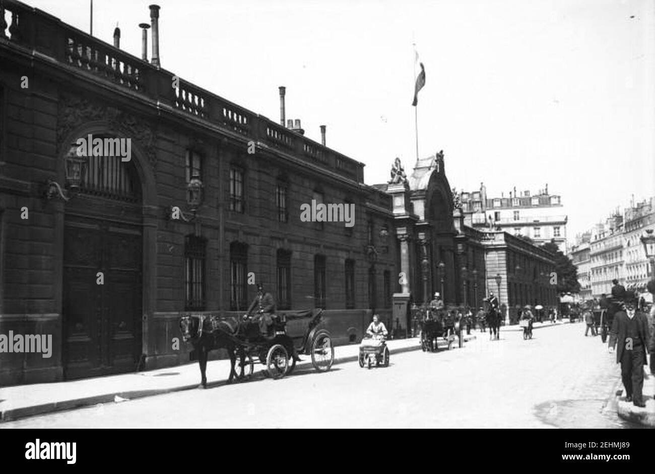 Parigi, Palais de l'Élysée, 1911. Foto Stock
