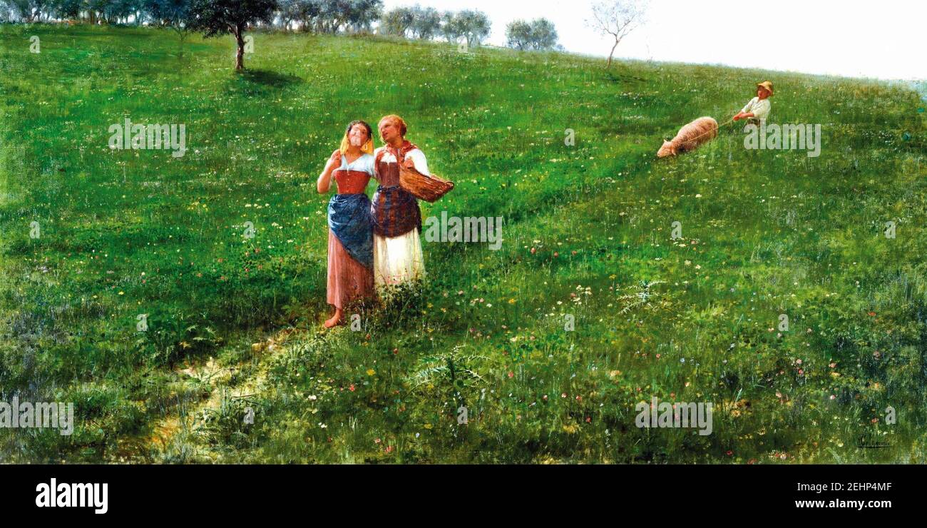 Pasquale Celommi - Primavera (CelommiP-12). Foto Stock